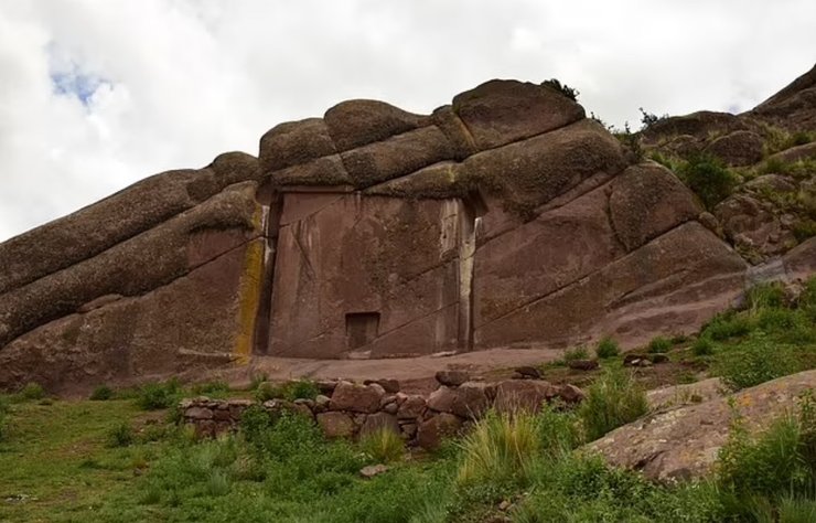 перу, двери, скала