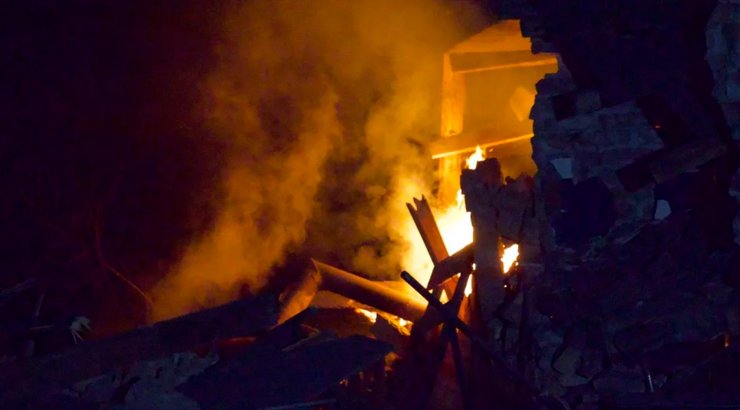 Последствия взрыва, фото