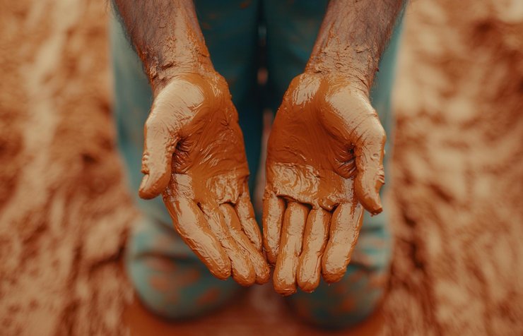 бруд, грязьовий дощ