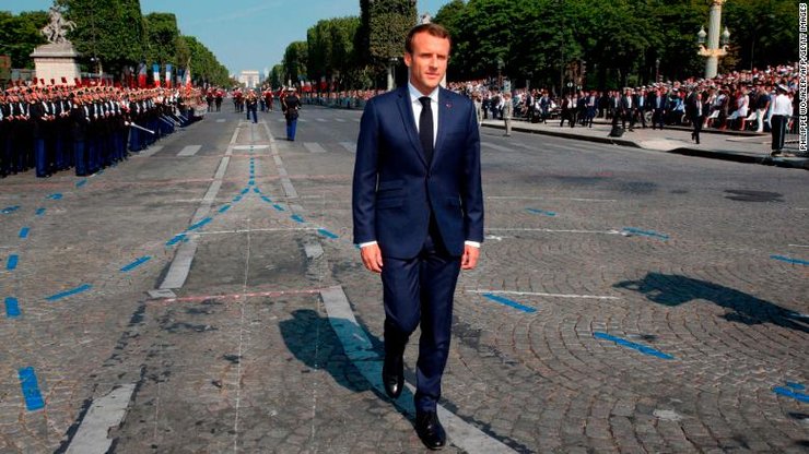 Макрон выступает за сильную Европу