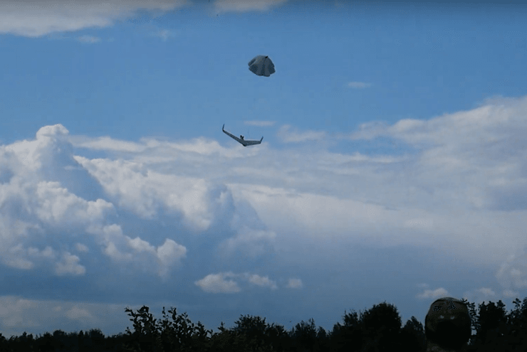 Падение дрона