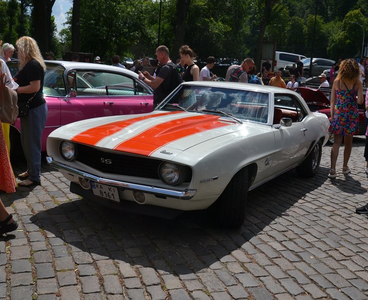 Chevrolet Camaro 1969, ретро-авто, ретро-слет, Old Car Land