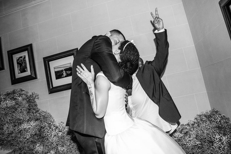 зои кравиц, карл глусман, свадьба