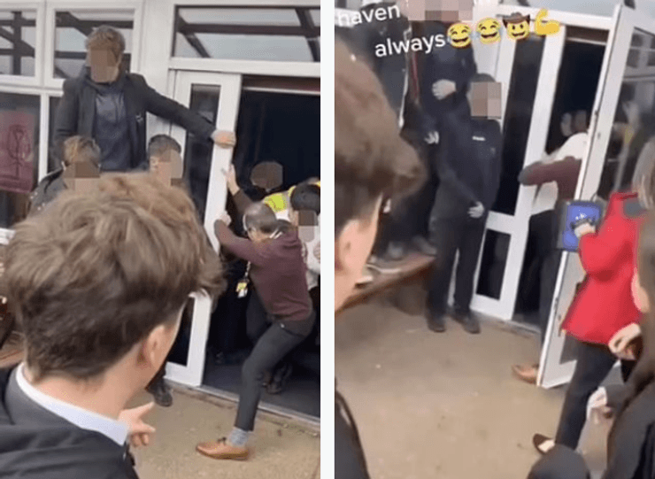 протесты учеников