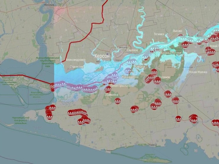 наслідки підриву каховської гес