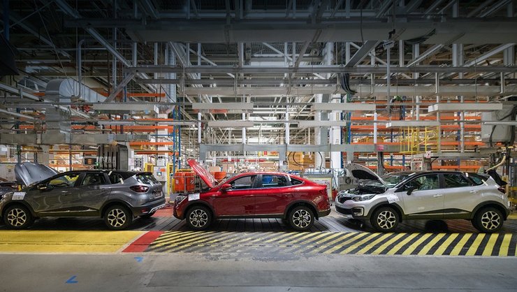 завод рено, логотип Renault, эмблемы Renault