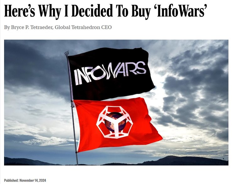 Алекс Джонс, The Onion, InfoWars