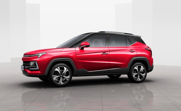 Кросовер JAC JS4, Кросовер JAC, JAC JS4, JAC JS4 2023, новий JAC JS4, новий Москвич, кросовер москвич