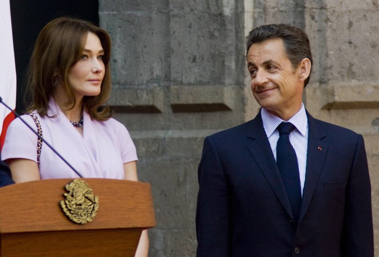 Карла Бруні та Ніколя Саркозі