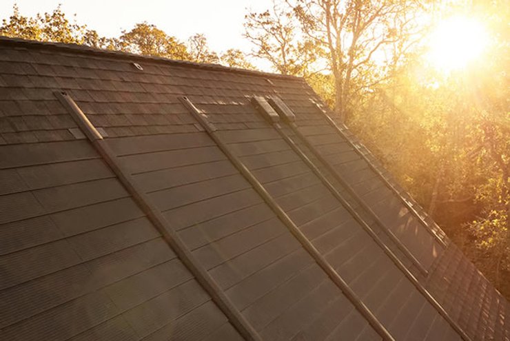 Сонячна черепиця, Timberline Solar, дах, фото