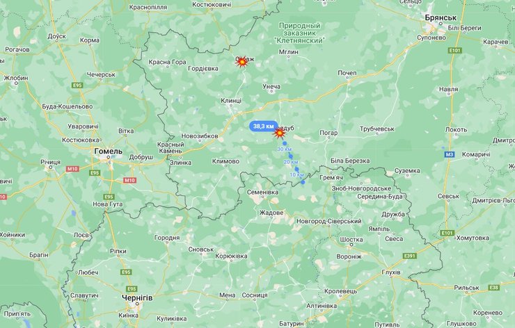 Брянская область, Точка-У, 17 января