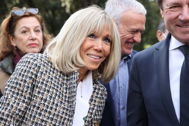 эмманюэль макрон, брижит макрон