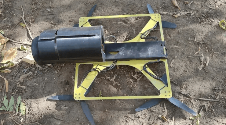 Оптоволоконний дрон