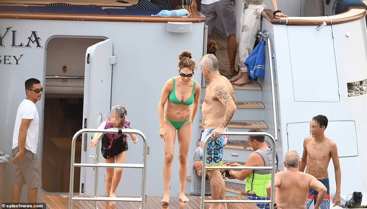 робби уильямс, семья, турция, отпуск