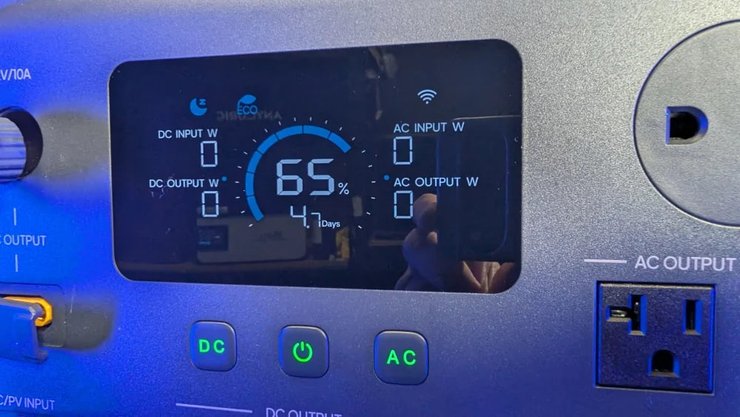 Дисплей Bluetti Elite 300