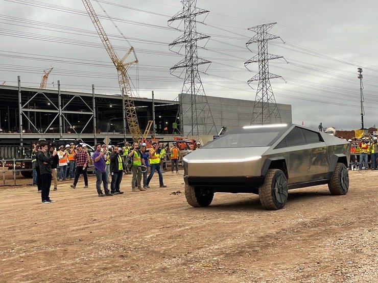 Tesla Gigafactory 5, илон маск, Cybertruck