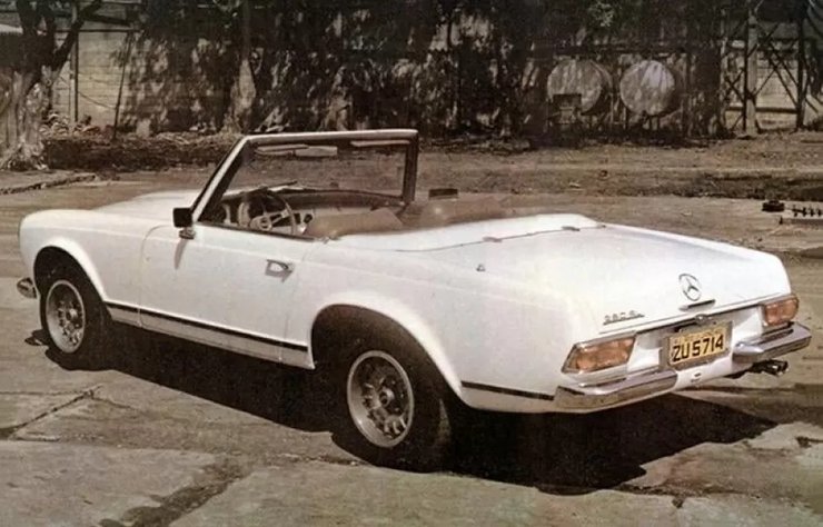 Mercedes SL Pagoda, Mercedes SL, копия Mercedes