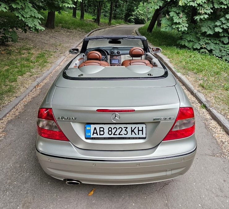 Mercedes CLK Armani, Mercedes CLK500 Armani, Mercedes CLK, Mercedes CLK, кабриолет Mercedes