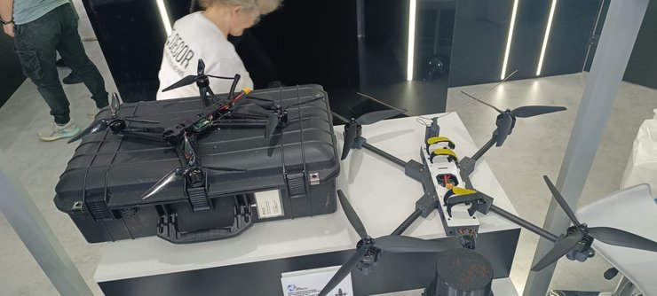 Дрон-перехватчик "Кинжал" в России