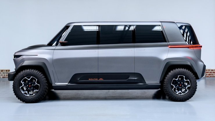 Електромобіль E.volution Space, німецький електромобіль