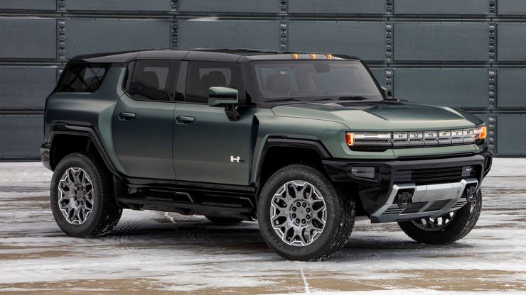 Электрокар Хаммер, электромобиль Хаммер, GMC Hummer EV, Новый GMC Hummer EV SUV, GMC Hummer EV SUV