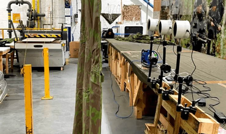 ткань, камуфляж