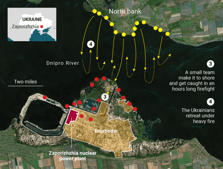 Операция по освобождению ЗАЭС, фото