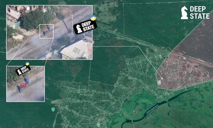 Российские военные под видом гражданских проникли в Ямполь в Донецкой области