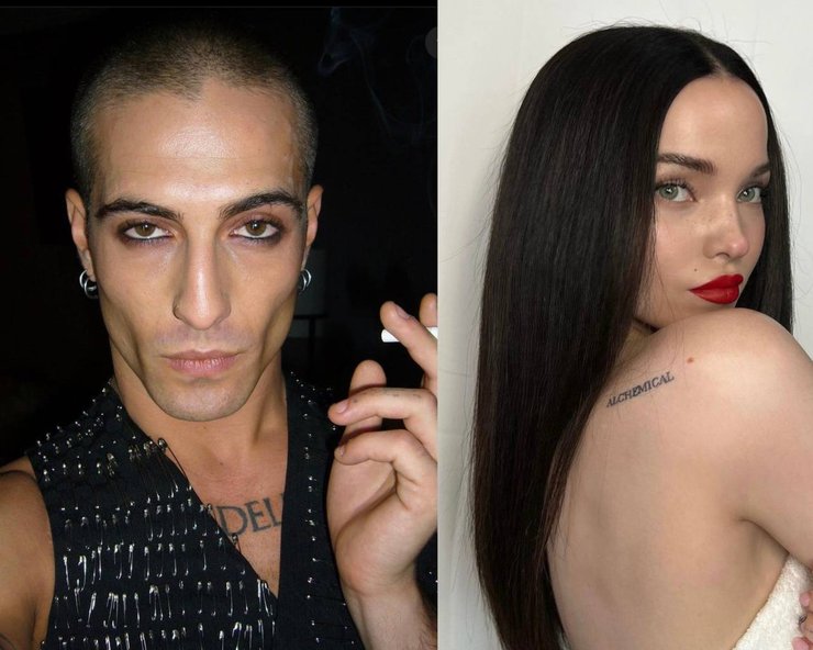 Дамиано Давид и Дал Камерон фото 2023