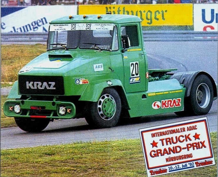 КрАЗ-5450, гоночний КрАЗ, Краз на Нюрбургрингу, гонки вантажівок, найшвидший Краз