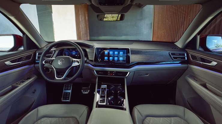 Volkswagen Atlas 2024, Volkswagen Atlas, новый Volkswagen Atlas, кроссовер Volkswagen