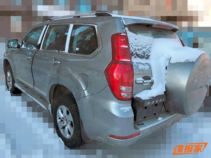 Haval, прототип гібрида Haval H9 на випробуваннях