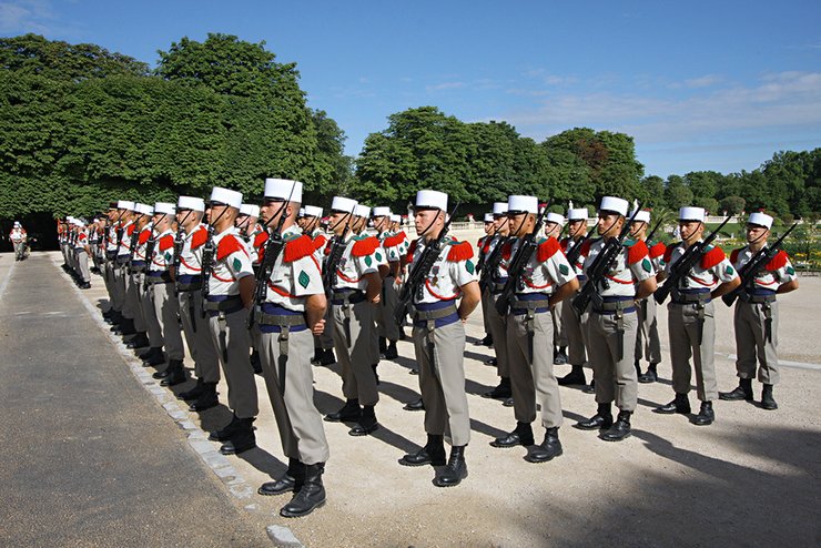 иностранный легион, франция, белое кепи, фото