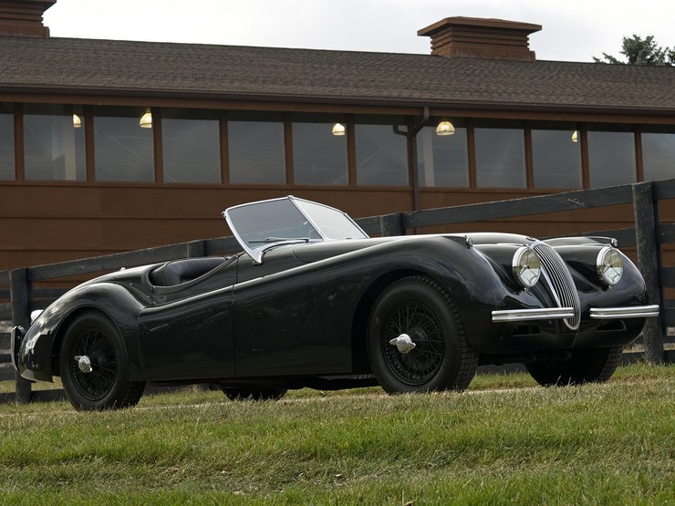Jaguar XK120, спорткар Jaguar