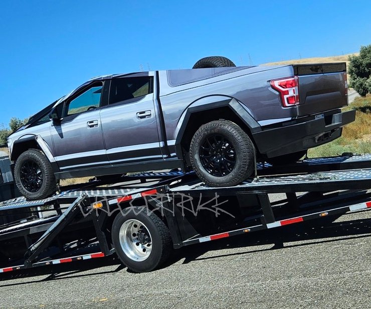 пикап тесла, Tesla Cybertruck, Ford F-150, Ford F-150 Lightning, пикап Tesla, пикап Ford