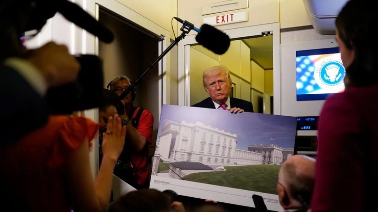 дональд трамп бальний зал білий дім
