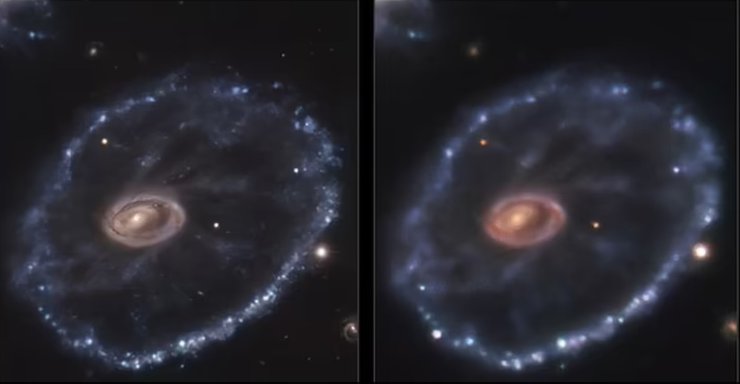 Галактика Колесо Візки вибух надновий