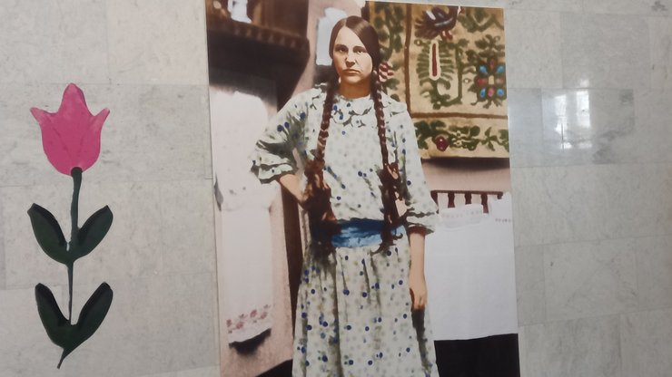 Выставка Марии Примаченко, мария примаченко, выставка в киеве, украинский дом, выставка в украинском доме