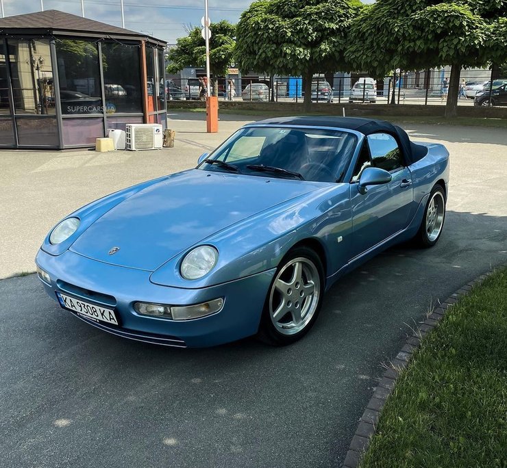 Porsche 968 Cabriolet, Porsche 968, кабріолет Porsche, спорткар Porsche