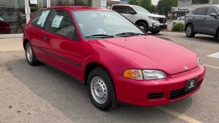 Honda Civic DX, Honda Civic 1992, Honda Civic, капсула часу