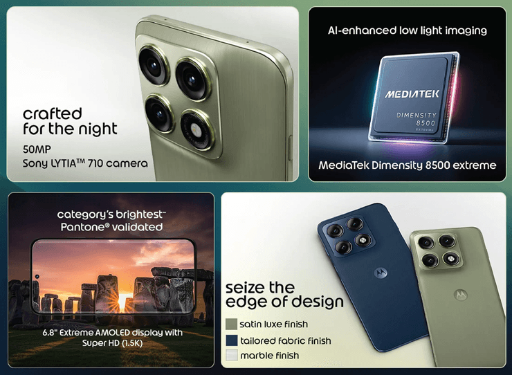 Motorola Edge 70 Pro смартфон