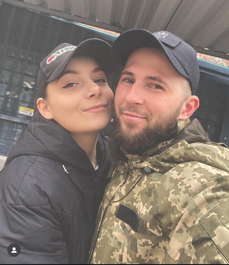 Анастасия Кравчук с ее мужем Евгением