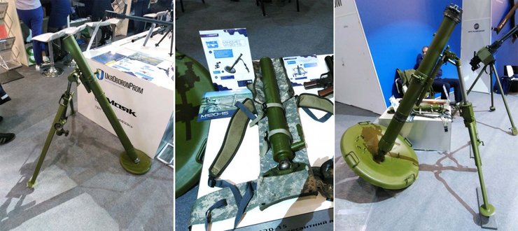 минометы в украине