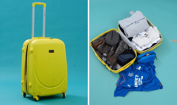 чемодан вещи