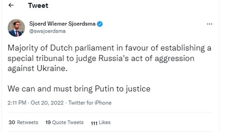 трибунал над путиным