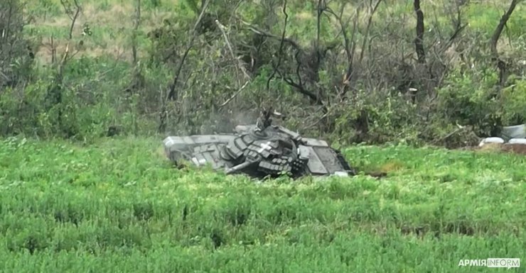 подбитый танк