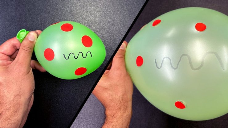 воздушный шар Вселенная