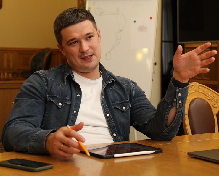 фото, министр цифровой трансформации Михаил Федоров 