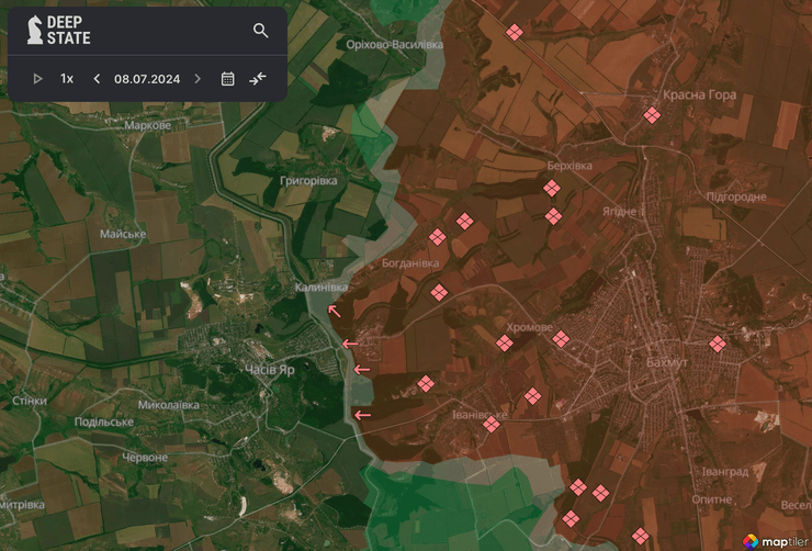 Карта бойових дій