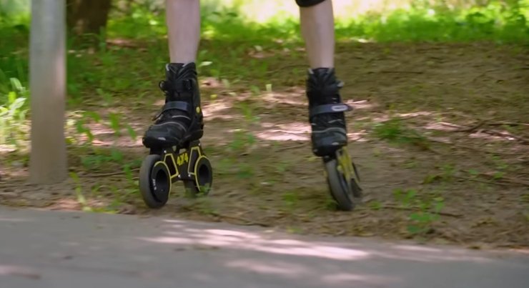 Внедорожные роликовые коньки